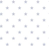 Deauville - Vliesbehang - Sterren - Behang - Muurdecoratie - Lichtblauw - 0,53 x 10,05 M.