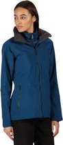 3-in-1 wandeljack Shrigley dames polyester blauw mt XXS