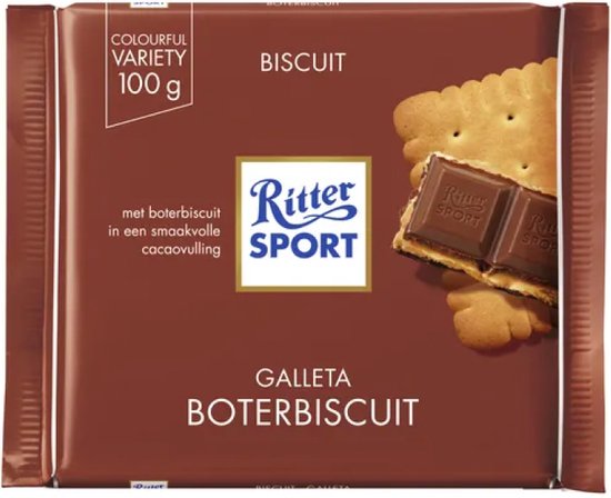 Ritter Sport chocolade Biscuit