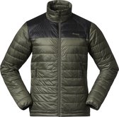 Røros Box Down Light Jacket - Green Mud/Solid Charcoal