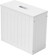 Homesse Opslag Kist - Opberbox - Badkamermeubel - Wasmand - Organizer - Wit