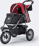 InnoPet Comfort EFA ECO - Hondenbuggy - Rood/Zwart - 96x53x104cm