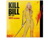 wandkalender 2022 Kill Bill 30 x 30 cm papier geel