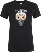 Klere-Zooi - Albert Einstein - Dames T-Shirt - M