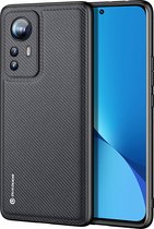 Dux Ducis - Telefoonhoesje geschikt voor Xiaomi 12  - Fino Series - Back Cover - Zwart
