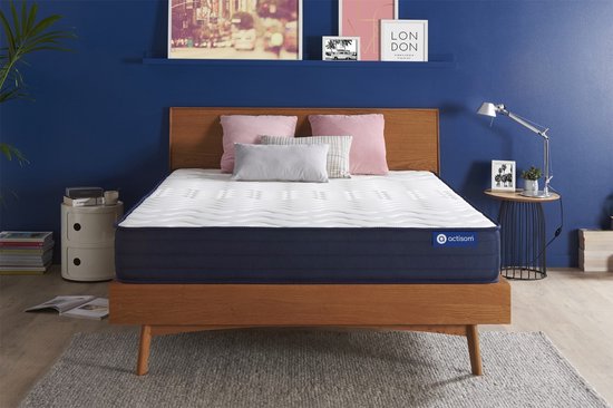 COSMOS Pocketveringmatras, 30cm Hoog, H5 Ultra Stevig Matras,  140 X 200 Cm Gerichte Rugondersteuning Huidzacht Upsilon 2594420254