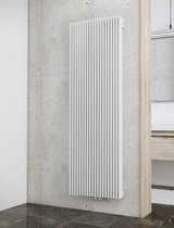 Bol.com Schulte lamellen radiator LONDON designradiator met veel vermogen 30 x 180 cm 1018 Watt alpine-wit midden onderaansluiti... aanbieding