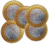 Bitcoins Chocolade - 38 mm - 1 kg