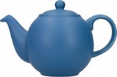 theepot Globe 1,2 liter keramiek blauw