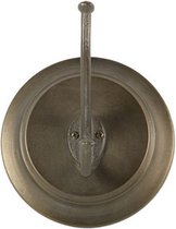 kapstok Laval 16 cm staal/nikkel zwart