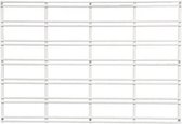 draagrooster Walltech 70,5 x 48 cm staal wit