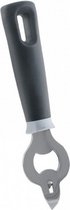 flesopener Maximo 19 cm RVS zilver/zwart