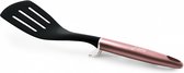 spatel I-Rose 33 cm nylon zwart/roze