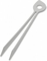 roerlepel- en tang ChefÂ² 32 cm polypropyleen grijs