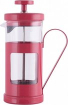 cafetiÃ¨re Monaco 350 ml 19 cm glas/RVS rood