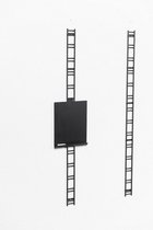 krijtbord Walltech 21,1 x 28,6 cm staal zwart
