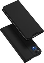 Dux Ducis - Telefoonhoesje geschikt voor Samsung Galaxy A03 Core - Skin Pro Book Case - Zwart