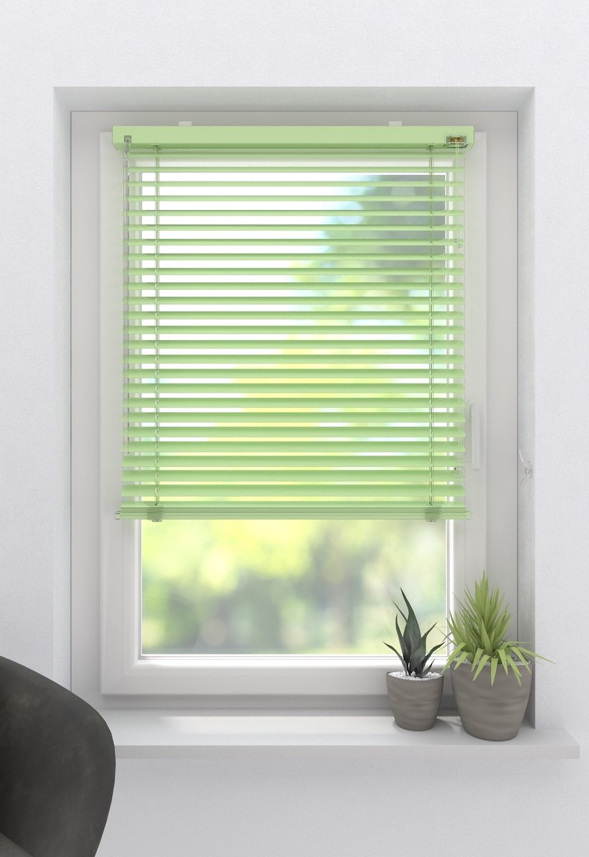 INTENSIONS Houten jaloezie 25 mm grijs 60x130 cm kopen