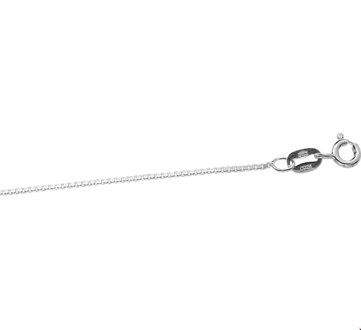 Zilveren Collier venetiaans 0 1001722 40 cm
