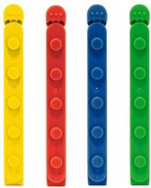vershoudklemmen stapelbaar 10 cm ABS 8 stuks