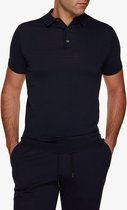 Gentiluomo Heren Polo Blauw maat L