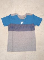 Blue Seven-Kids small Boys knitted T-shirt-Cyan Blue