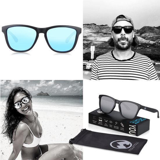 MowMow® 3-pack Zonnebril heren - Zonnebril dames - Gepolariseerd - X-CelLens - ZEUS collectie van MowMow — afbeelding 5
