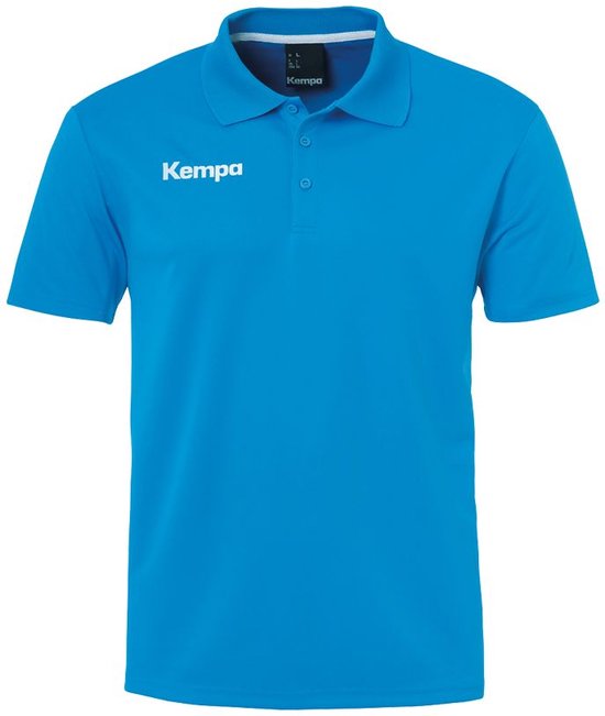 Kempa Poly Poloshirt Kempa Blauw Maat 128