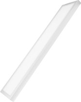 Braytron LED Paneel LED Plafondlamp Opbouw - Wit -Rechthoek -30x120cm  -50W - 5000 Lumen-6500K Helder/Koel Wit licht