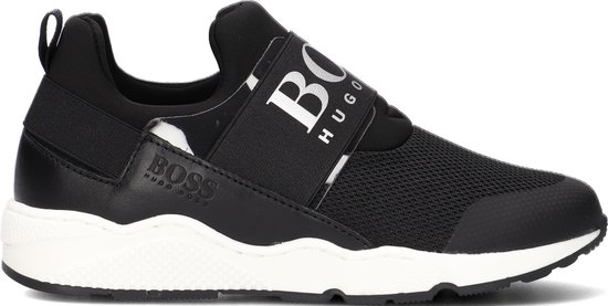 Boss Kids J29276 Lage sneakers Jongens Zwart Maat 33 bol