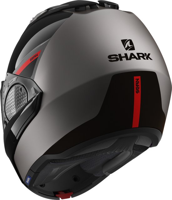 CASQUE HJC RPHA 1 - TOXIN - NOIR / ROUGE