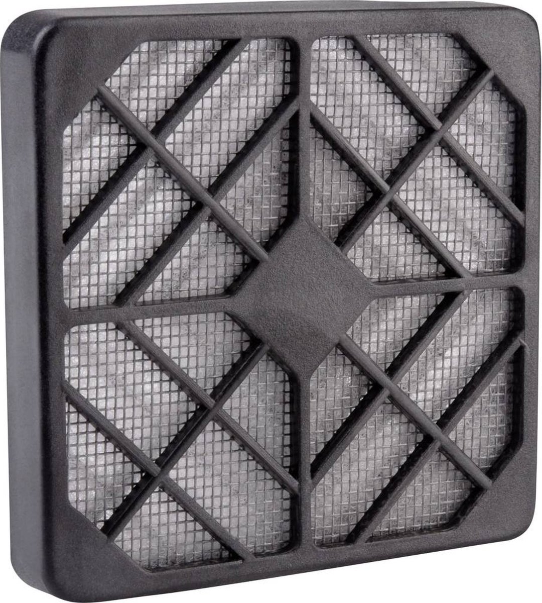 Wallair N40979 Ventilatierooster met filter (b x h x d) 12 x 12 x 6.6 cm