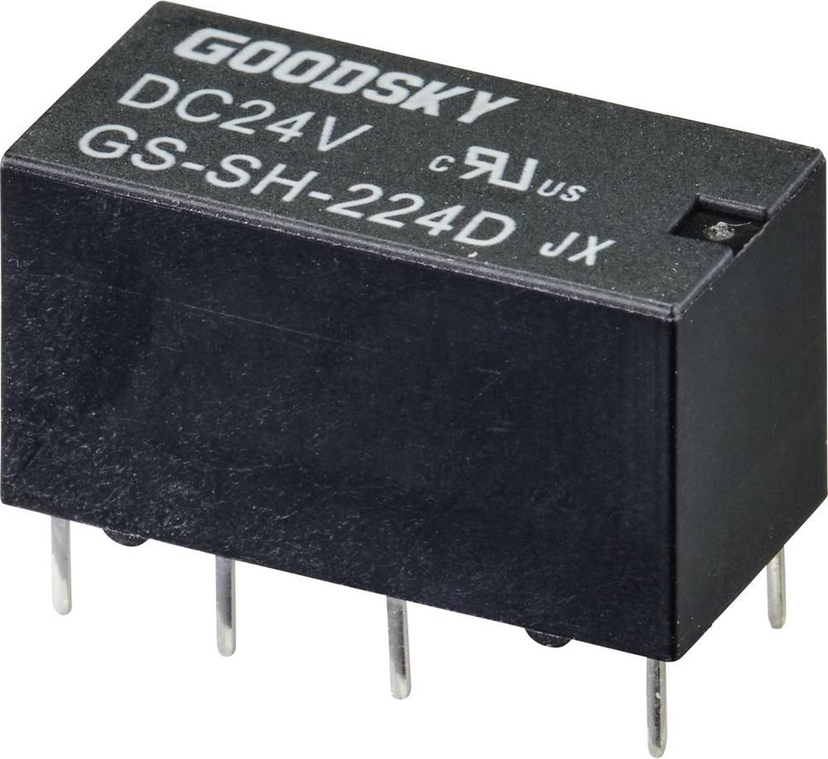 GoodSky GS-SH-224D Printrelais 24 V/DC 2 A 2x wisselcontact 1 stuk(s) Tube