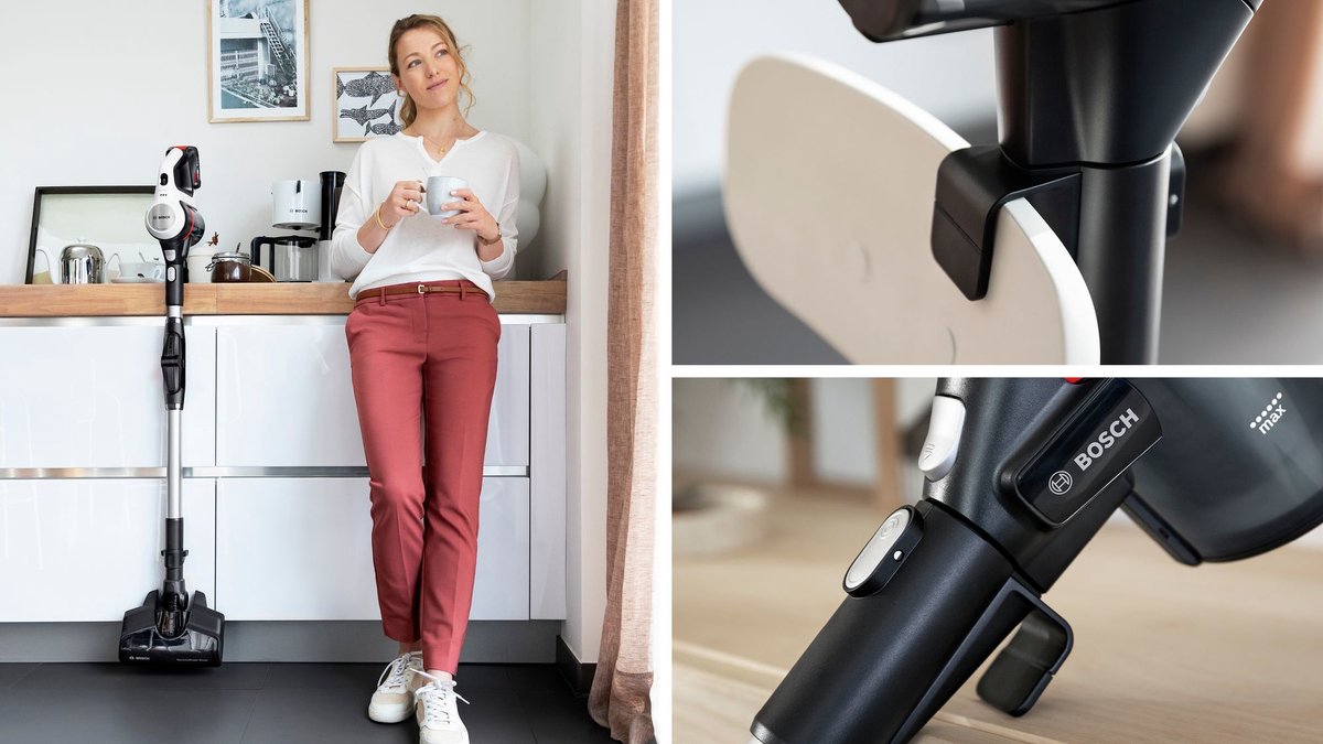Bosch Unlimited 7 BSS711W - draadloze steelstofzuiger - zakloos - zwart – foto 8