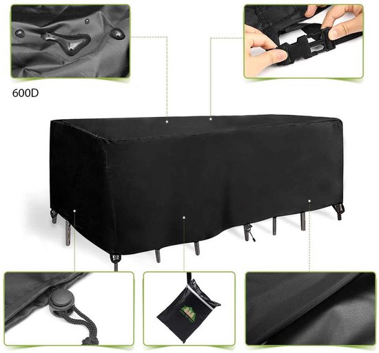 Tuinmeubelhoes tuinset 220 x 190 cm