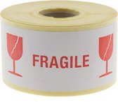 500x Etiket 'Fragile'