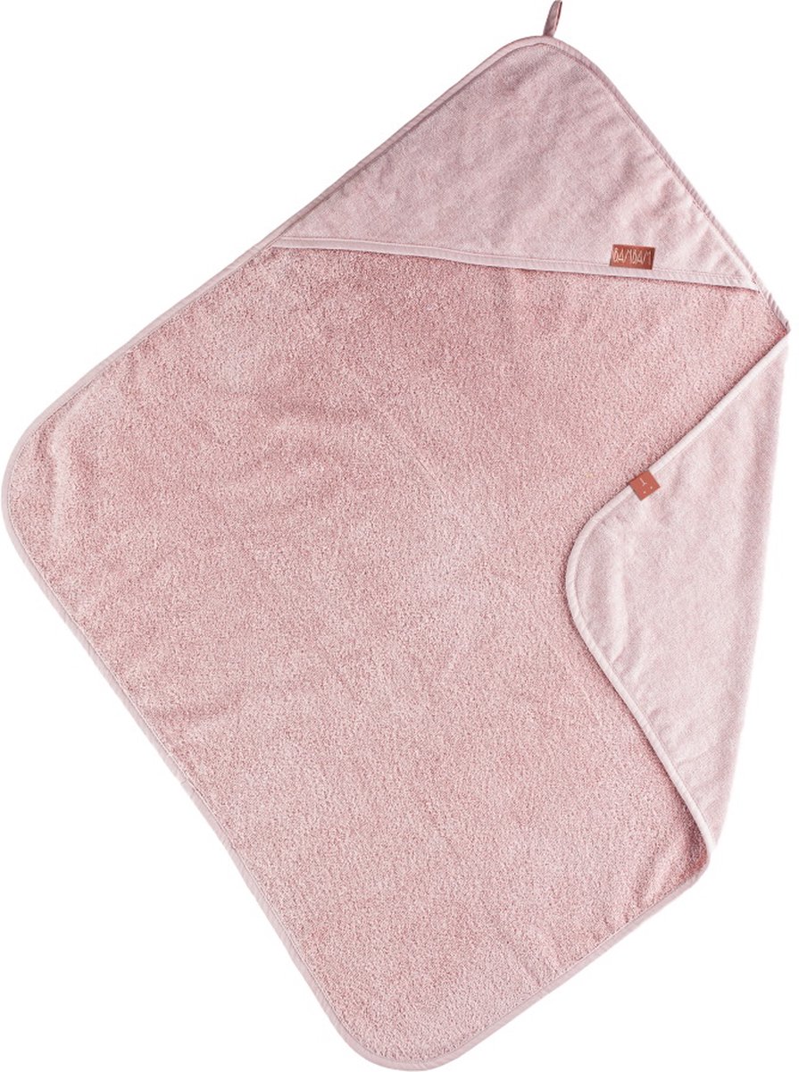 BamBam Organisch katoenen Handdoek met capuchon - Roze - Baby cadeau BamBam Organisch katoenen Handdoek met capuchon - Roze - Baby cadeau