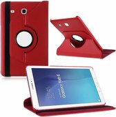 Étui pour tablette LuxeBass rotatif à 360 degrés pour Samsung Galaxy Tab E 9,6 pouces Tab E T560 / T561 - Rouge