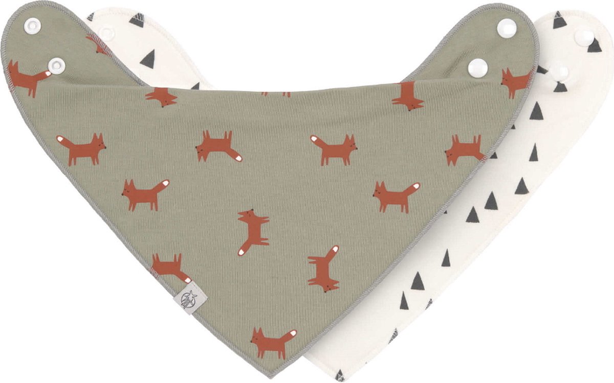 Goedkoopste Lassig Little Forest Fox 2 Stuks Bandana Slab 1311014588