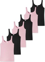 Schiesser Tops / onderhemden 6-pack Teens Girls 95/5 Organic Cotton