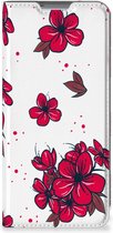 Smartphone Hoesje Xiaomi 12 | 12X Mobiel Cover Blossom Red