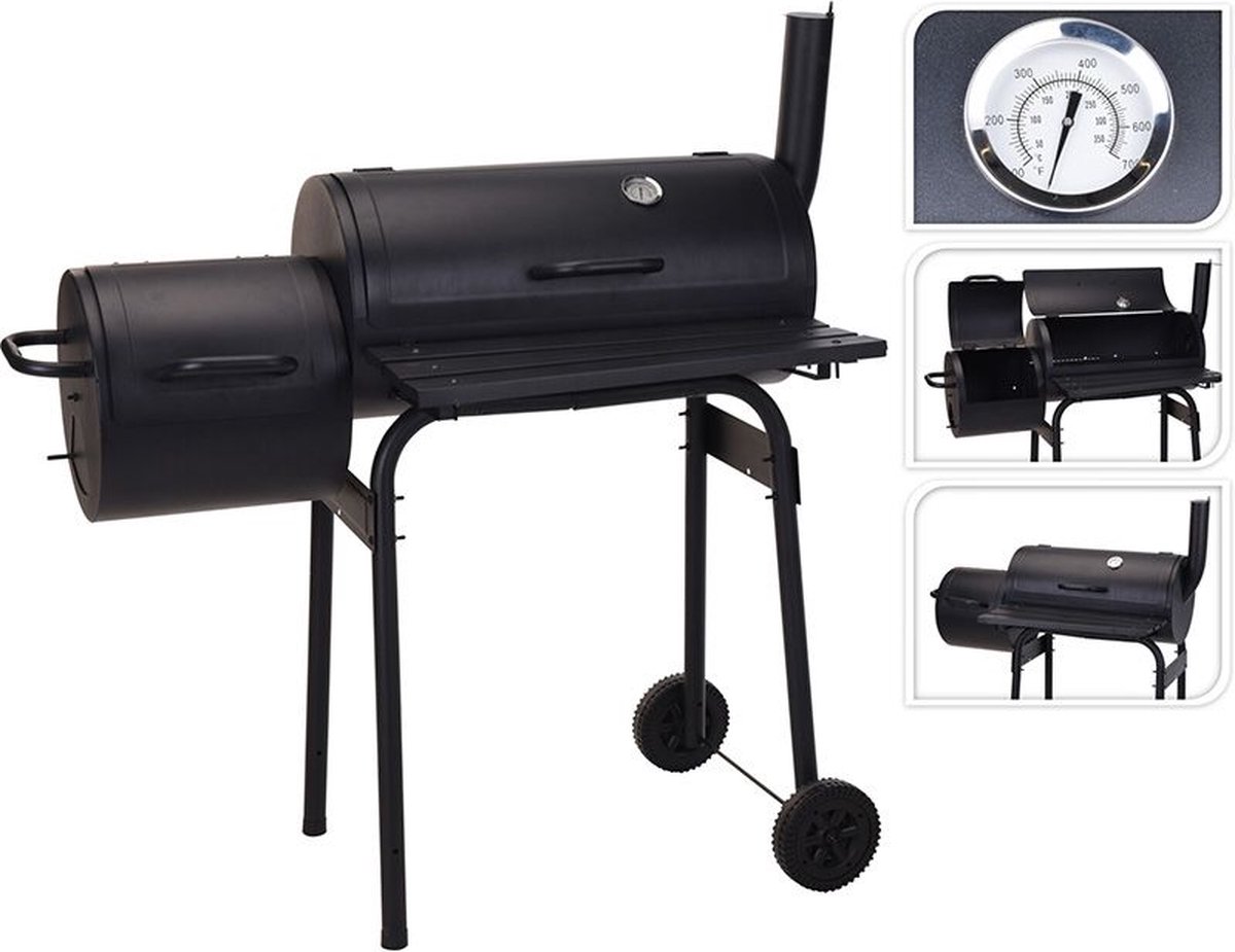 Oneiro’s Luxe Vaggan Barbecue- 106 x 63 x H110 - Smoker - zomer - grillen - tuin - koken – tafelen