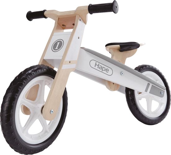 Hape houten loopfiets - balance wonder | bol.com