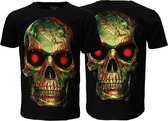 Totenkopf with Septum Dragon Tattoo T-Shirt