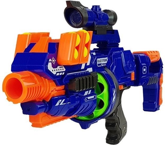 Speelgoed geweer - BB gun - 12 foam kogels - 3 magazijnen | bol.com