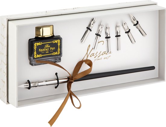 Foto: Kalligrafie pennenset giftset