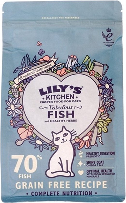 2x LILY CAT FISHERMAN'S FEAST FISH 2KG