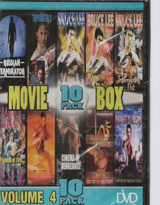 Movie Box Volume 4 (10 films op 3 dvd's) - DVD - 8716718719647