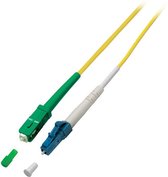 OS2 simplex glasvezel kabel SC/APC-LC 1m