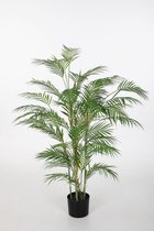 Kunstplant Varen Palm - topkwaliteit decoratie - Groen - zijden plant - 150 cm hoog